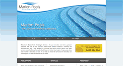 Desktop Screenshot of marlonpools.com.au